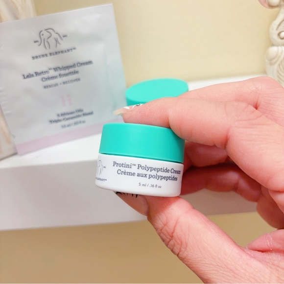 2x Drunk Elephant Protini Polypeptide 5 ml each and Lala Retro whipped cream - Picture 3 of 3